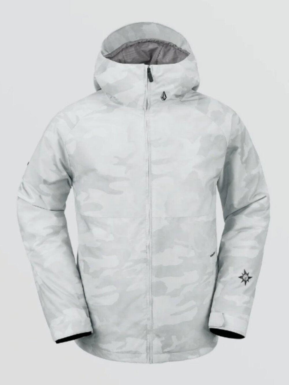 Volcom 2836 White Camo 20K Snowboard Jacket – Brand New With Tags